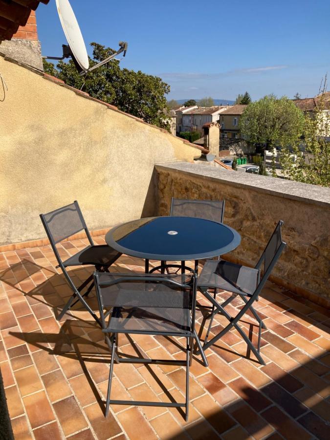 Appartement grande terrasse CLIM parking privé SMART TV netflix à Entraigues-sur-la-Sorgue Extérieur photo